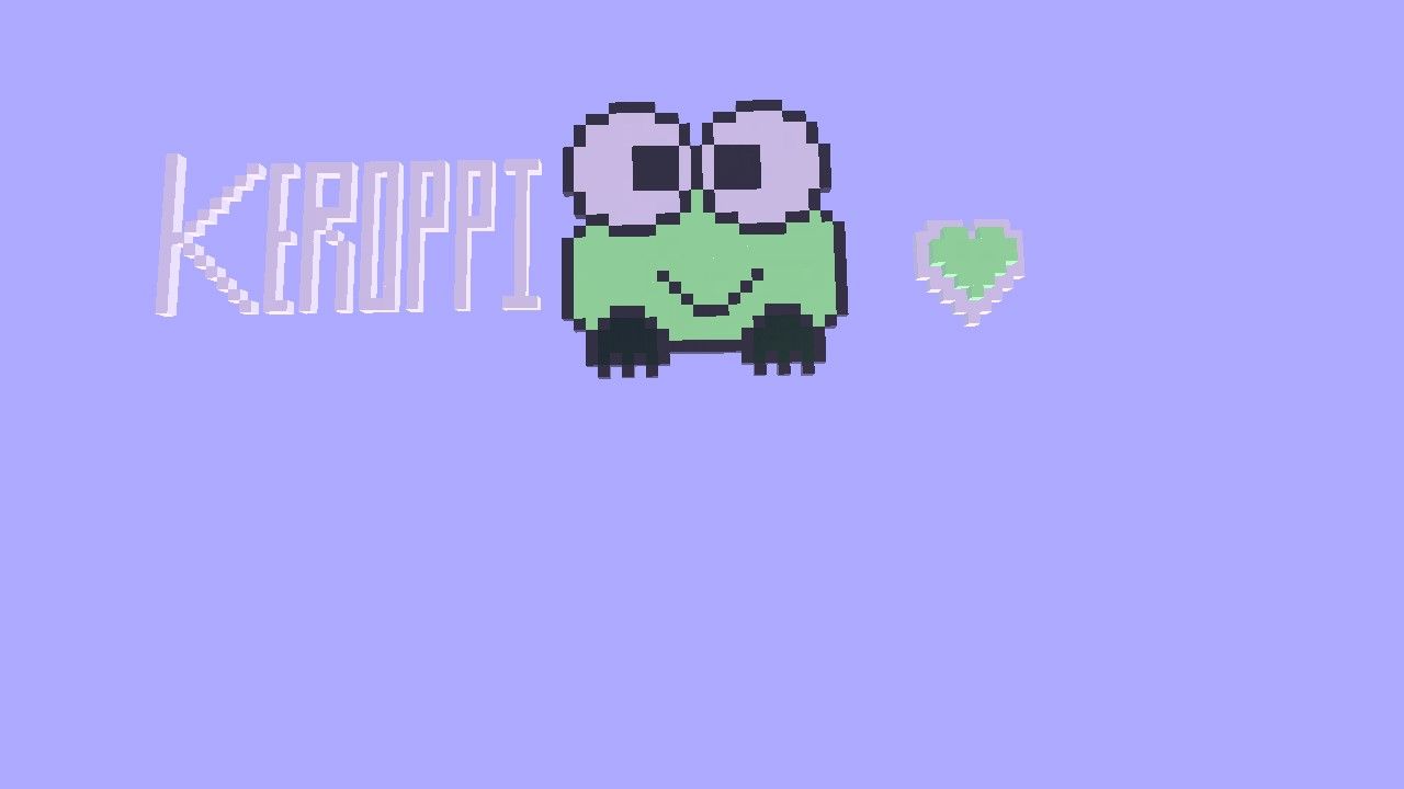 -KEROPPI PIXEL ART-