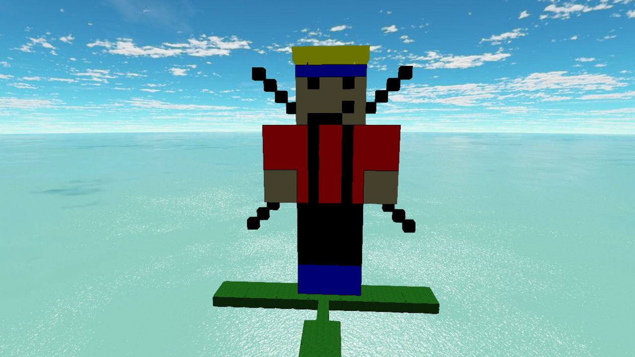 My Roblox pixel art Plus A -Five Second Dropper-