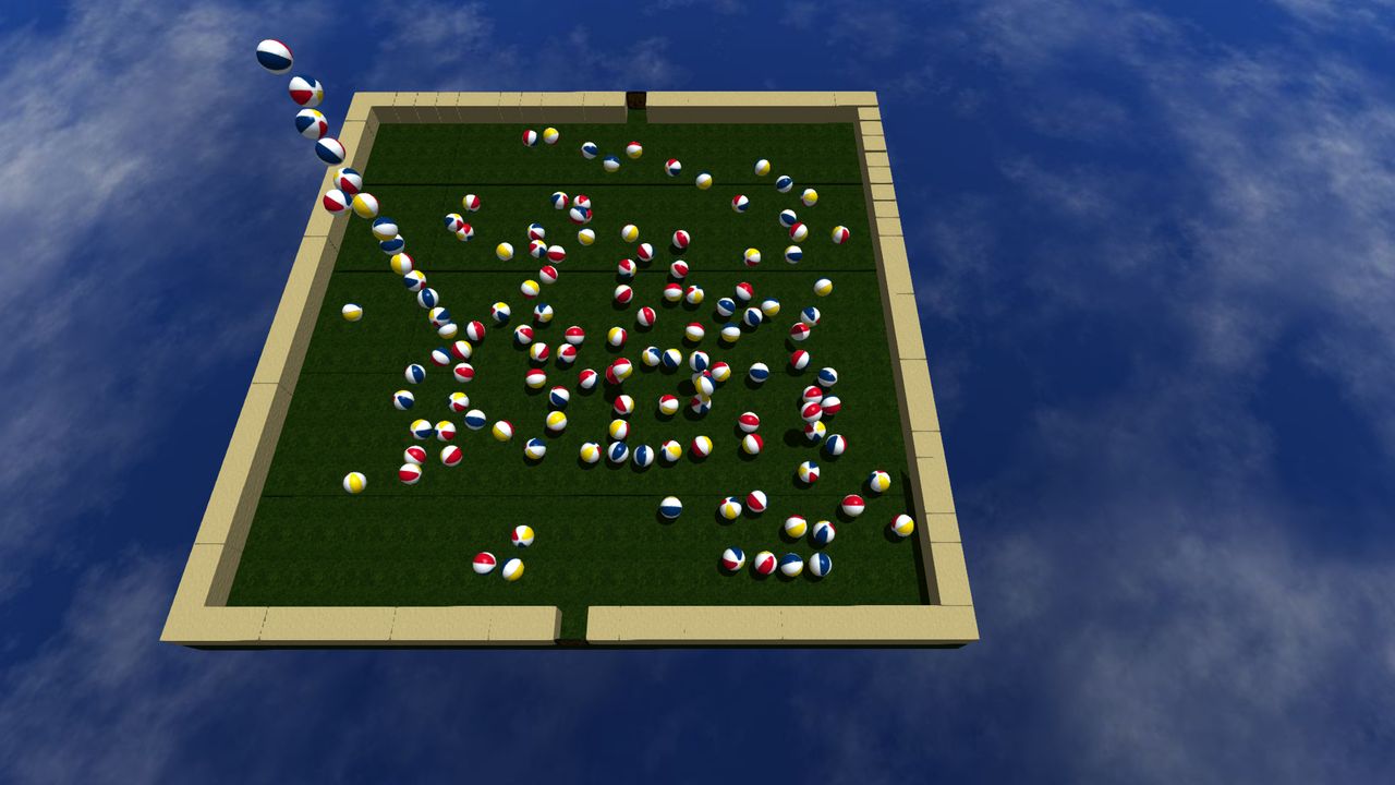 BEACH BALLLLLL LLLAAAAANNNNNDDDDDDD HiberWorld