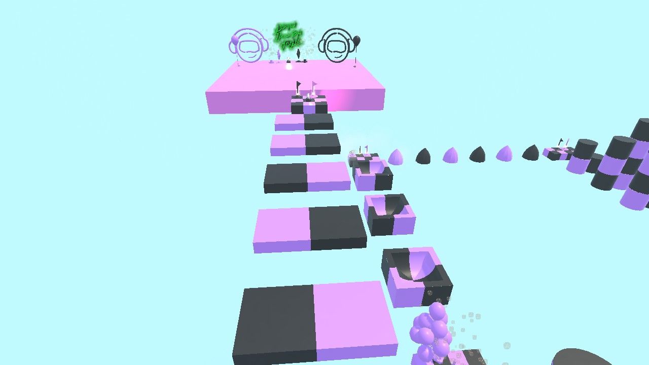 Purple and black obby