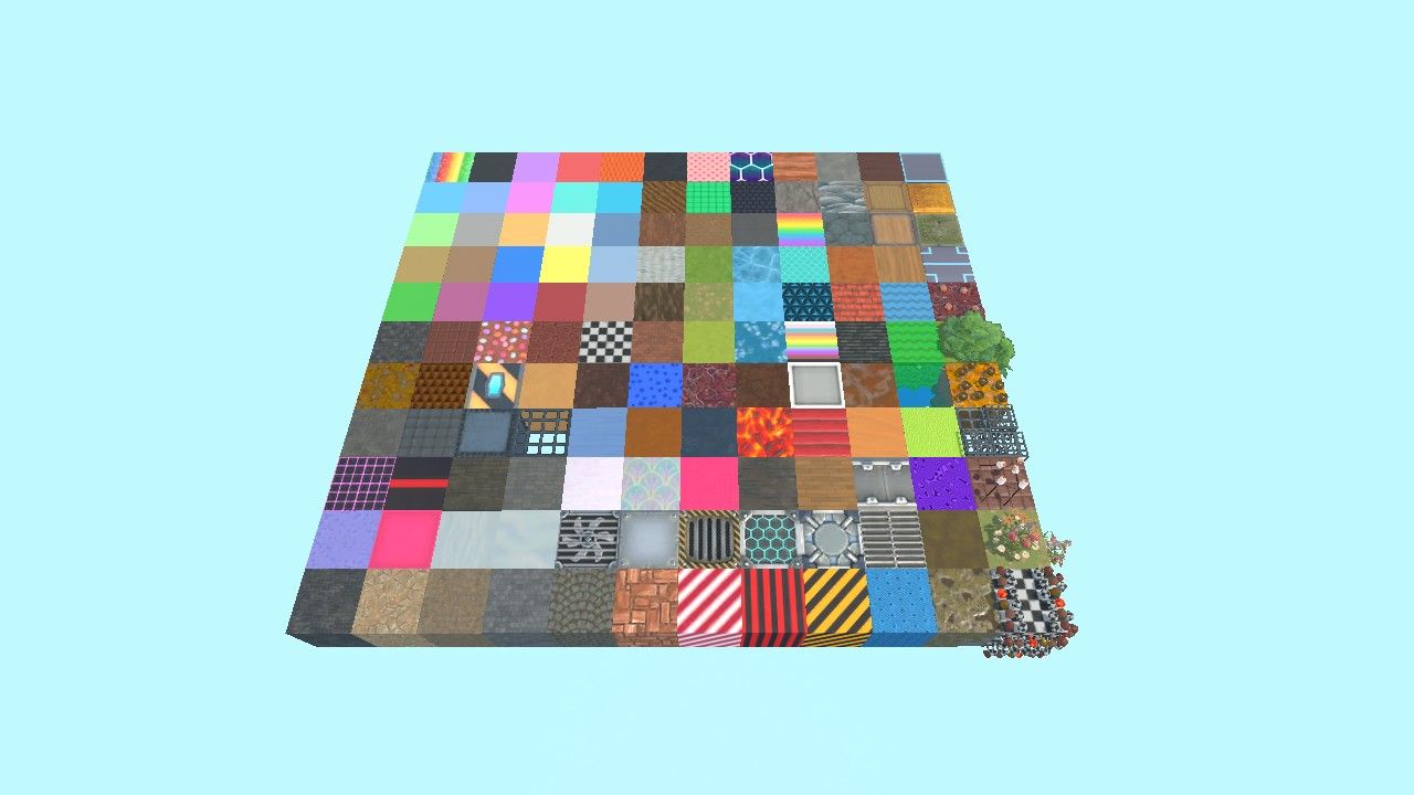 all types of blocks - HiberWorld: Play, Create, Share.