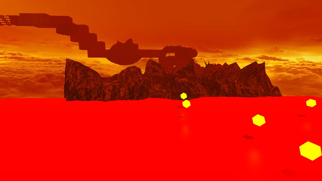 mini red sky parkour