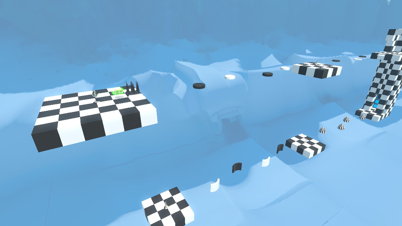 Black and white paradise obby