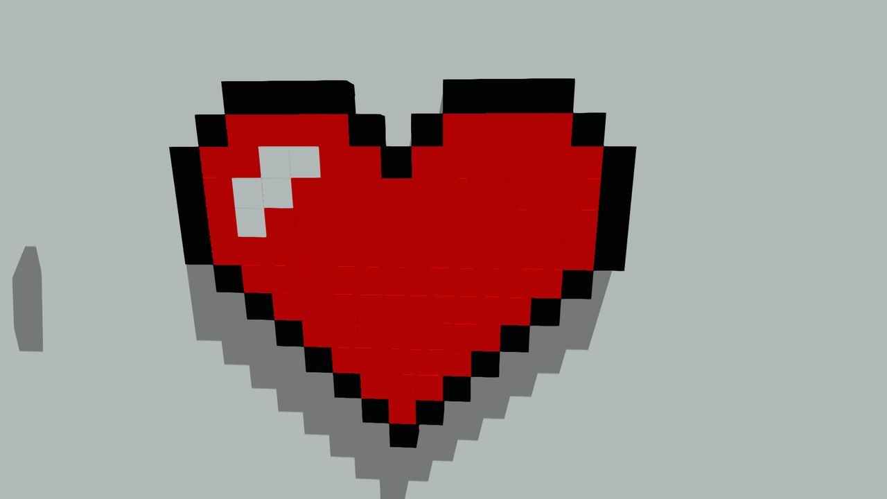 Heart Pixel Art - Heart Obby