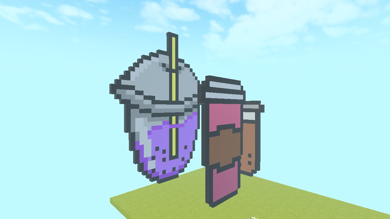 Pixel Art Drinks