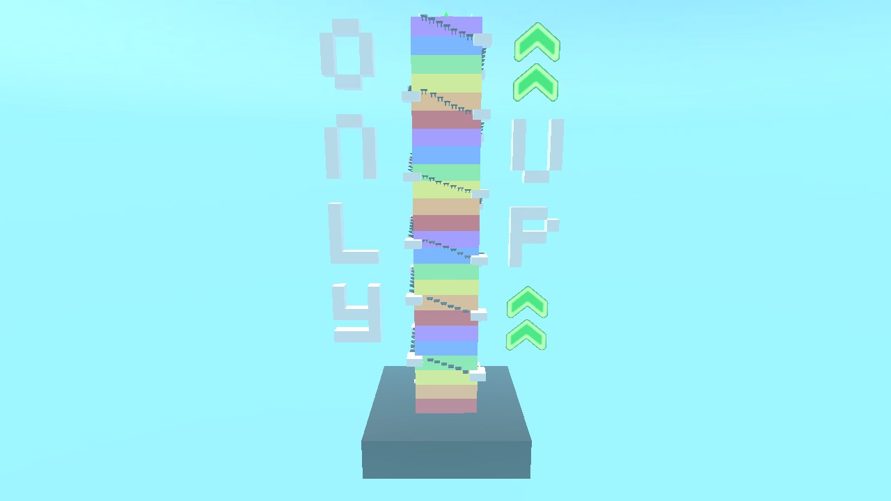 Rainbow Tower - Only Up!