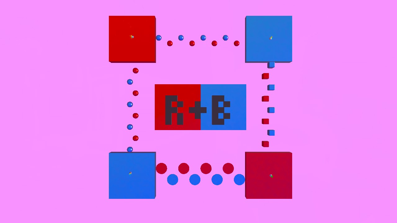 Mega Short Red & Blue Obby - HiberWorld: Play, Create, Share.