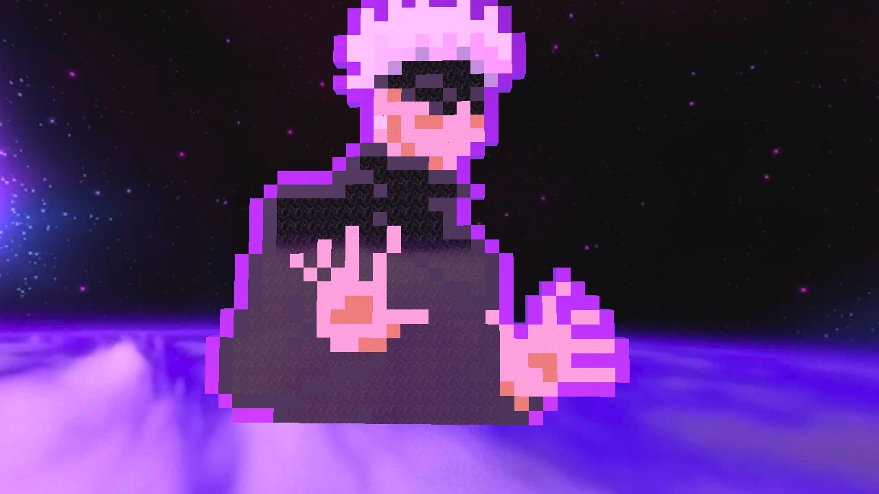 Gojo / Satoru Gojo | pixel art (short obby)