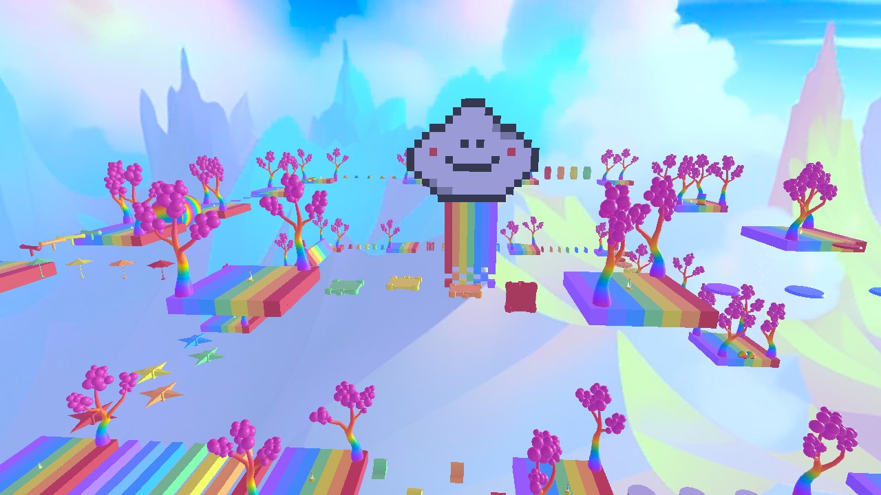 🌈 Rainbow Fun Obby! 🎉