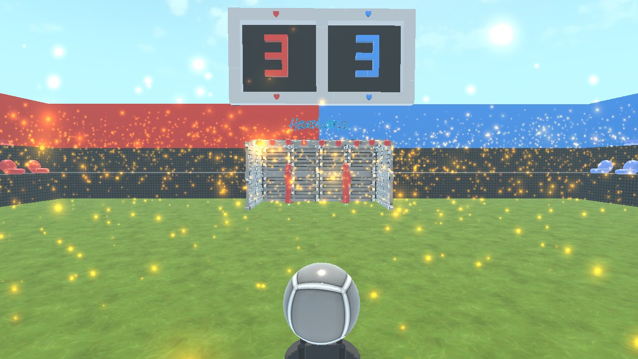 Football stadium 🔴Red VS Blue🔵