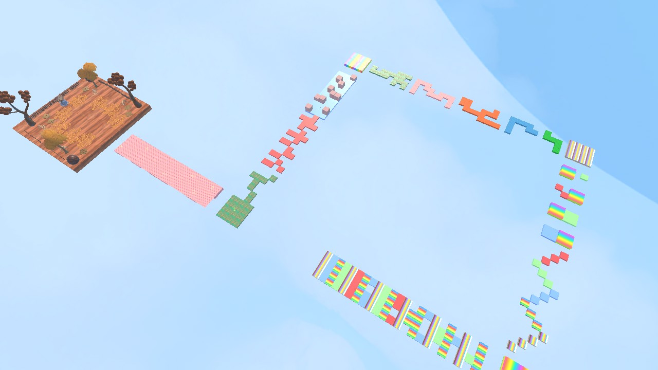 Colored Squares Obby