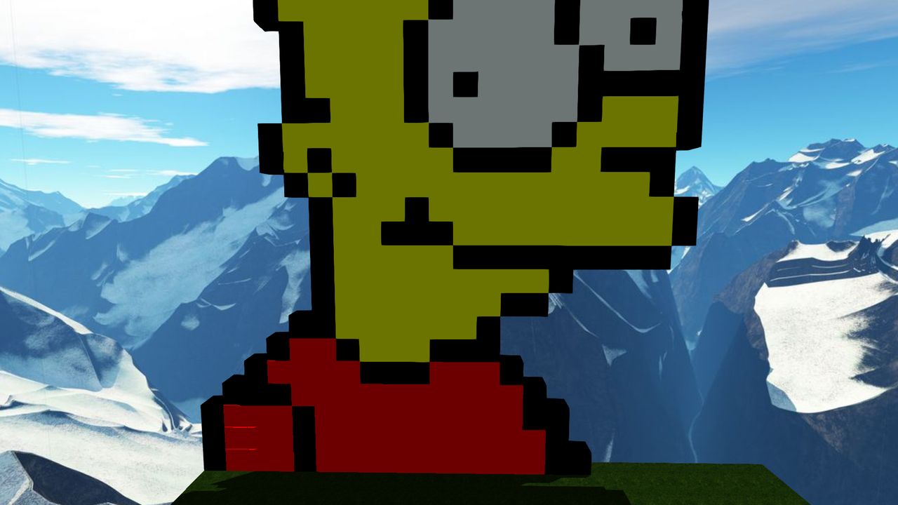 Bart Simpson Head