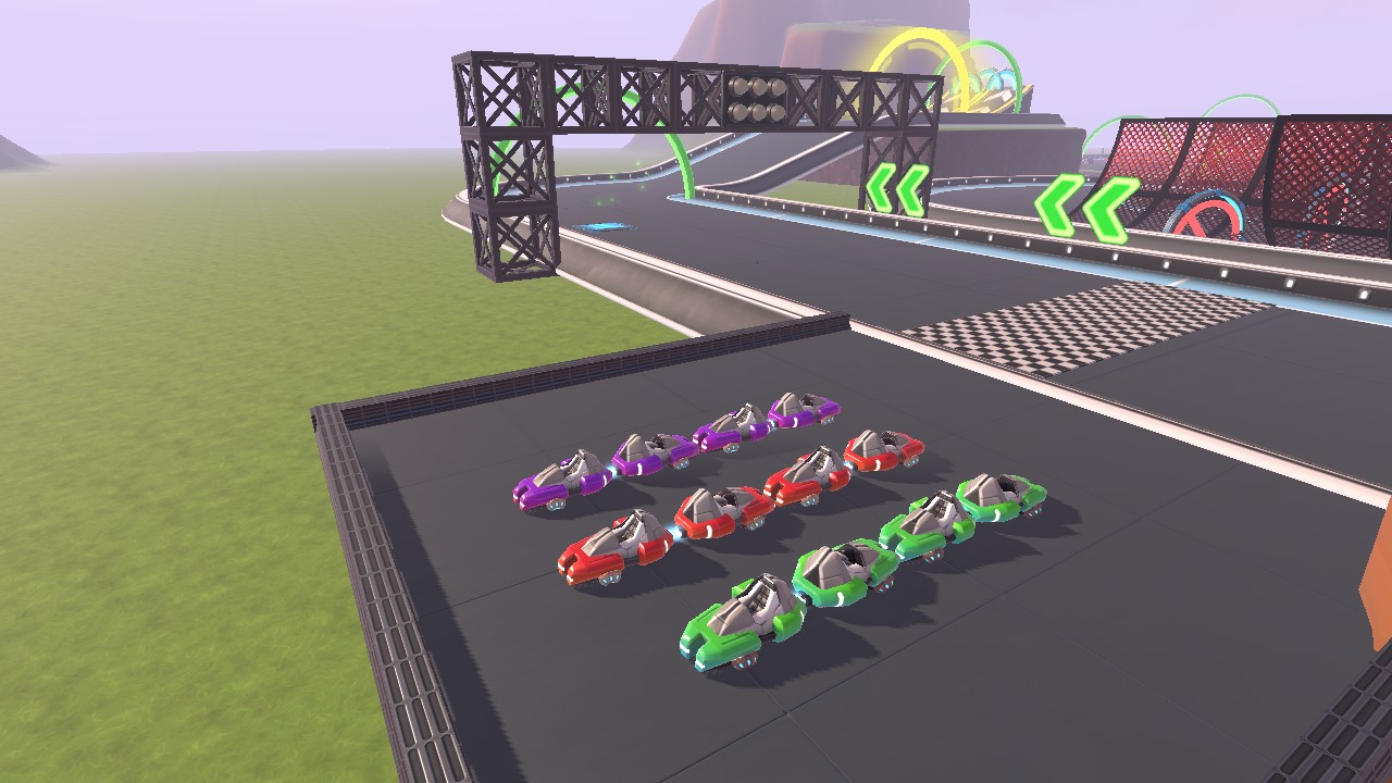 the race track - HiberWorld: Play, Create, Share.