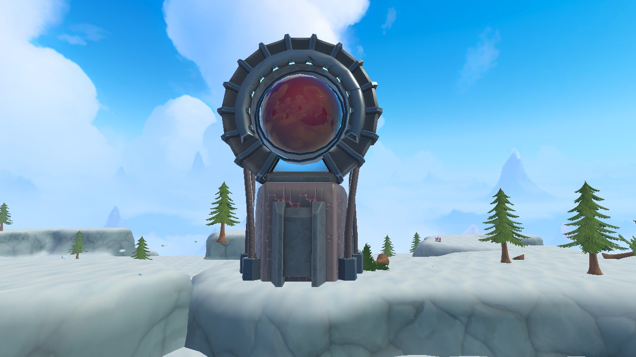 shoot to pray to the alien structure simulator