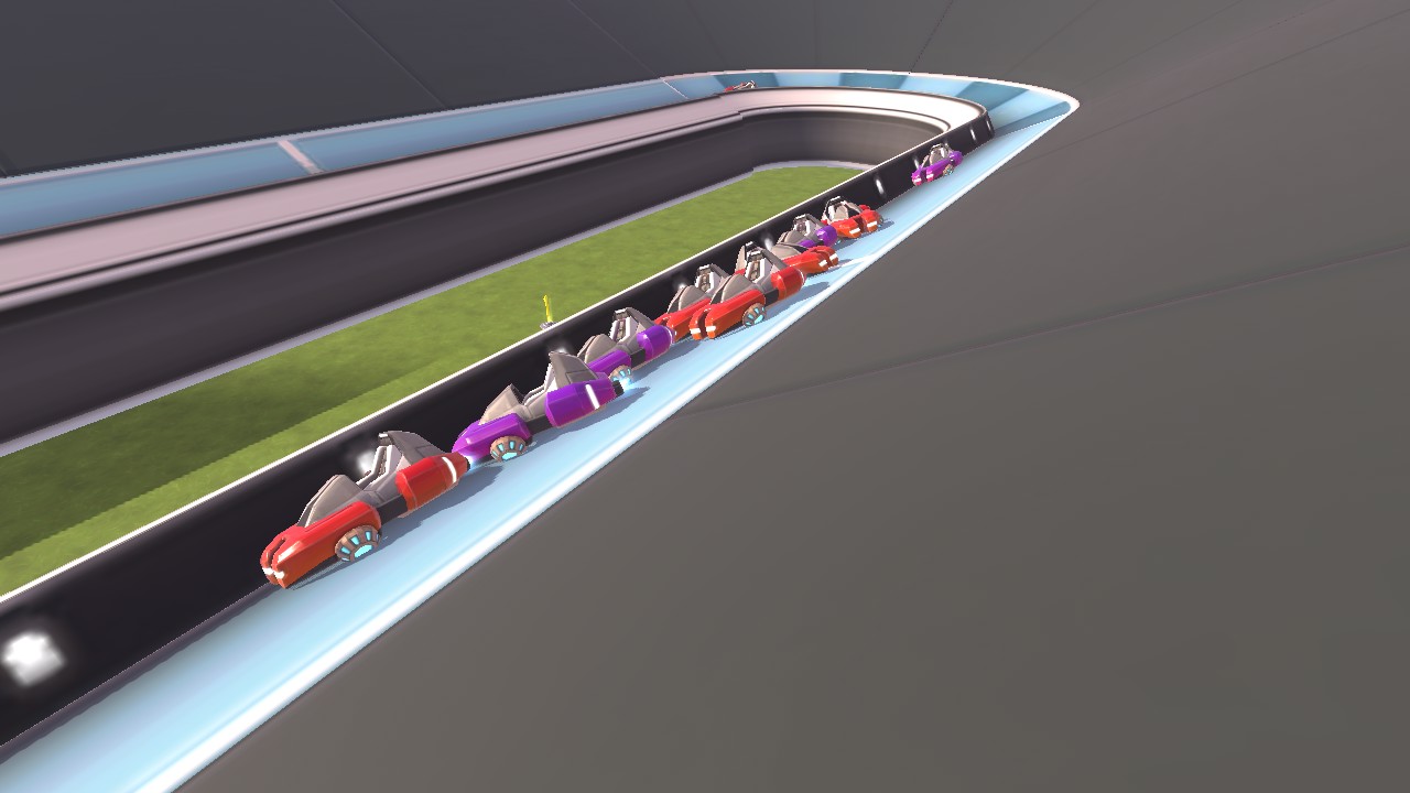 The racing game - HiberWorld: Play, Create, Share.