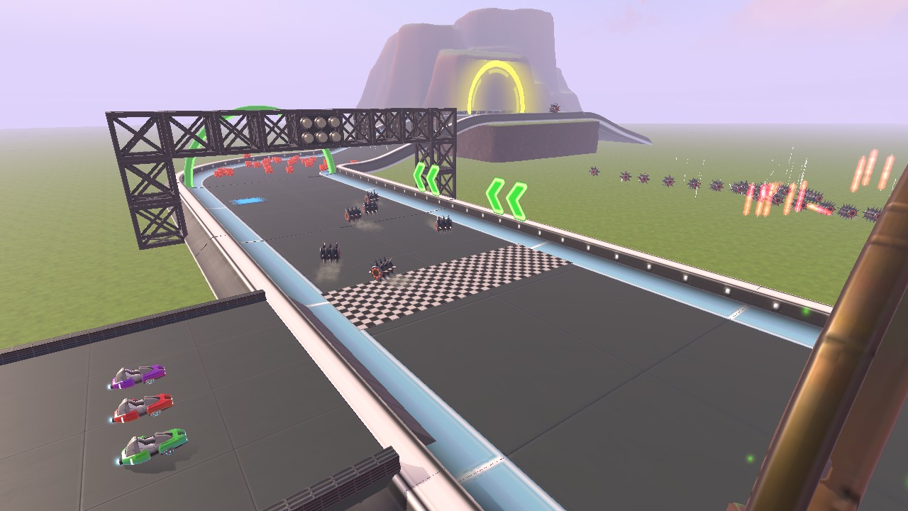 Racing the kitty - HiberWorld: Play, Create, Share.