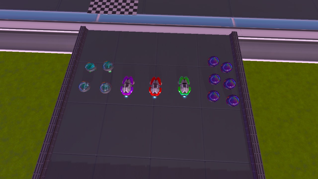 UFO 🛸🆚 Marble 🏀 🆚 Car 🚘 racers - HiberWorld: Play, Create, Share.