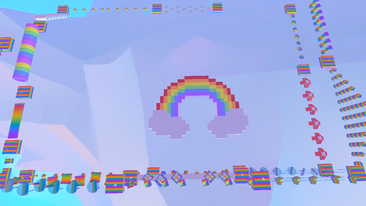 🌈 100 followers RAINBOW OBBY!!!🌈
