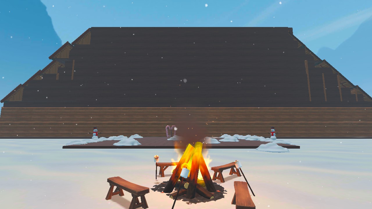 Cozy cabin (FYI it is really big on the inside)