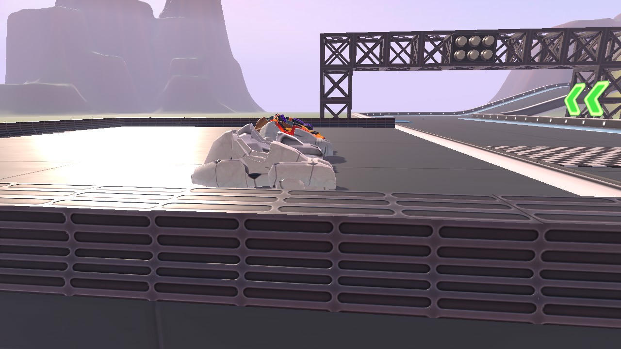 Race cars Heaven vs Amazin My brother