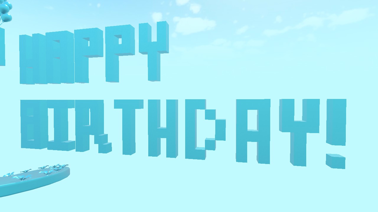 Birthday obby