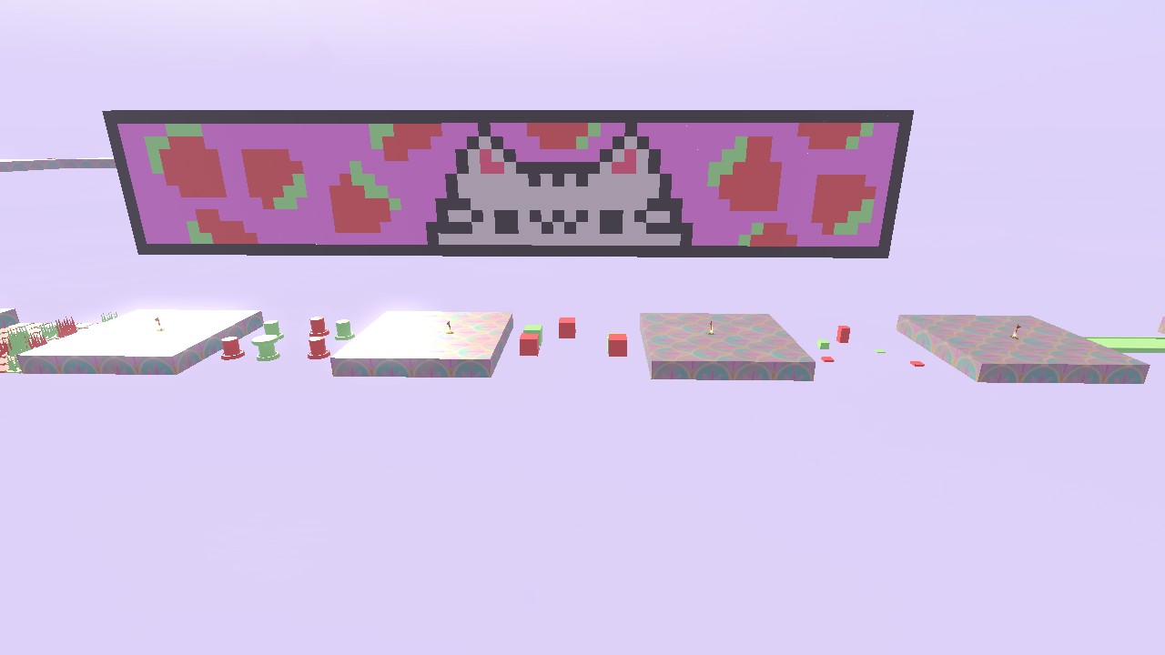 CAT SERIES : Strawberry cat Obby!