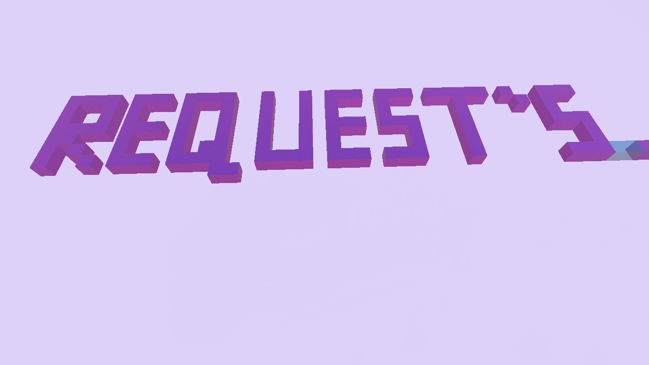 💜Requests and Small Purple Obby💜