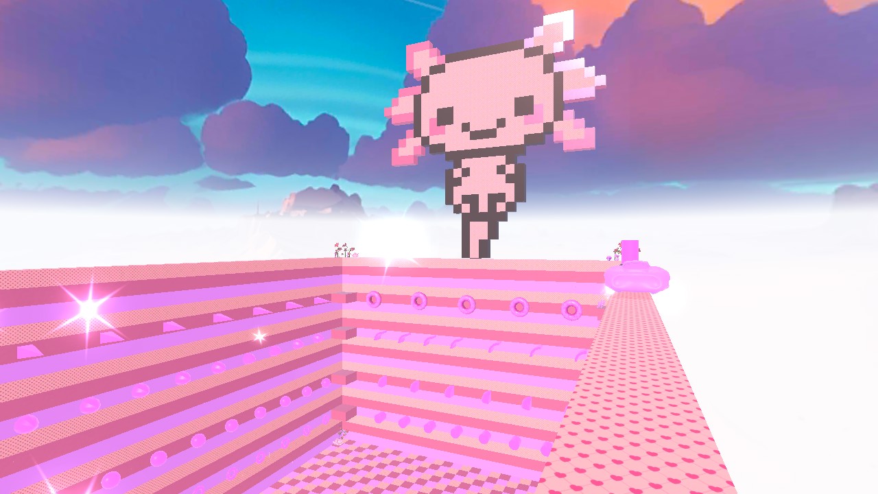 🩷🎀🌸Axolotl Tower Obby - 2K PLAYS 🌸🎀🩷
