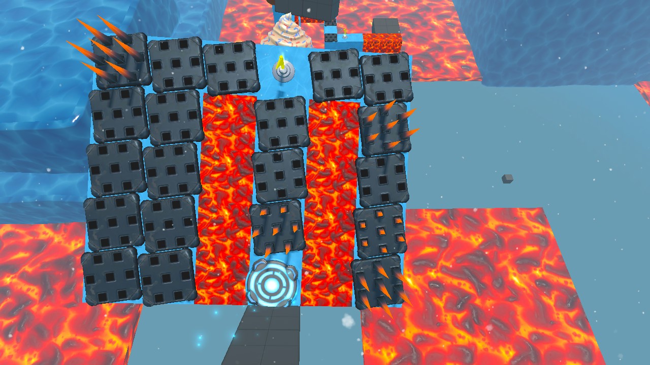 Lava and ice obby