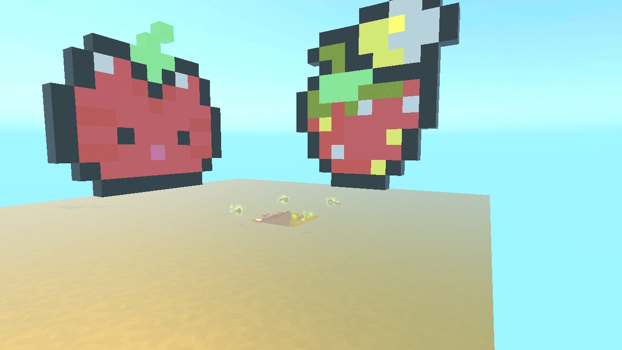 Strawberry cat drop down (read description)