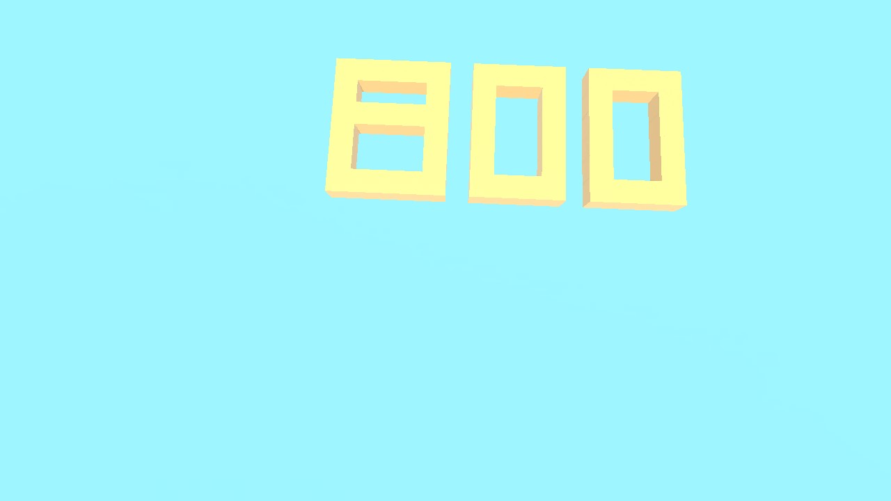 800 plays orange obby