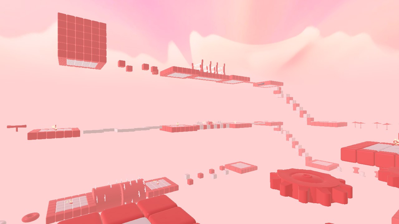 Red & White Obby! ❤ 🤍