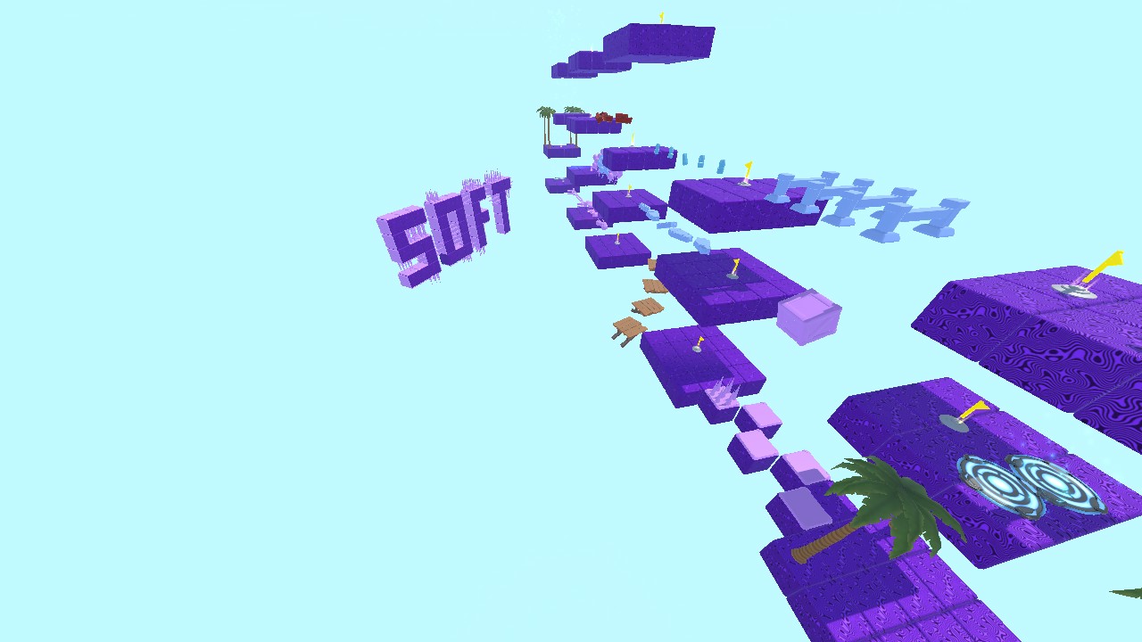 💜💘soft purple obby