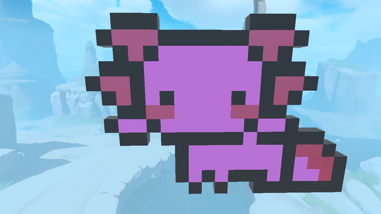 FRIEND/FOLLOWER SERIES: Axolotl for Slytherinbaby