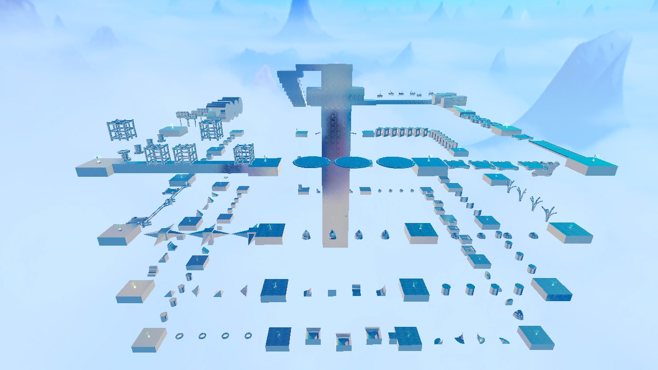 Complete mega mirror obby!