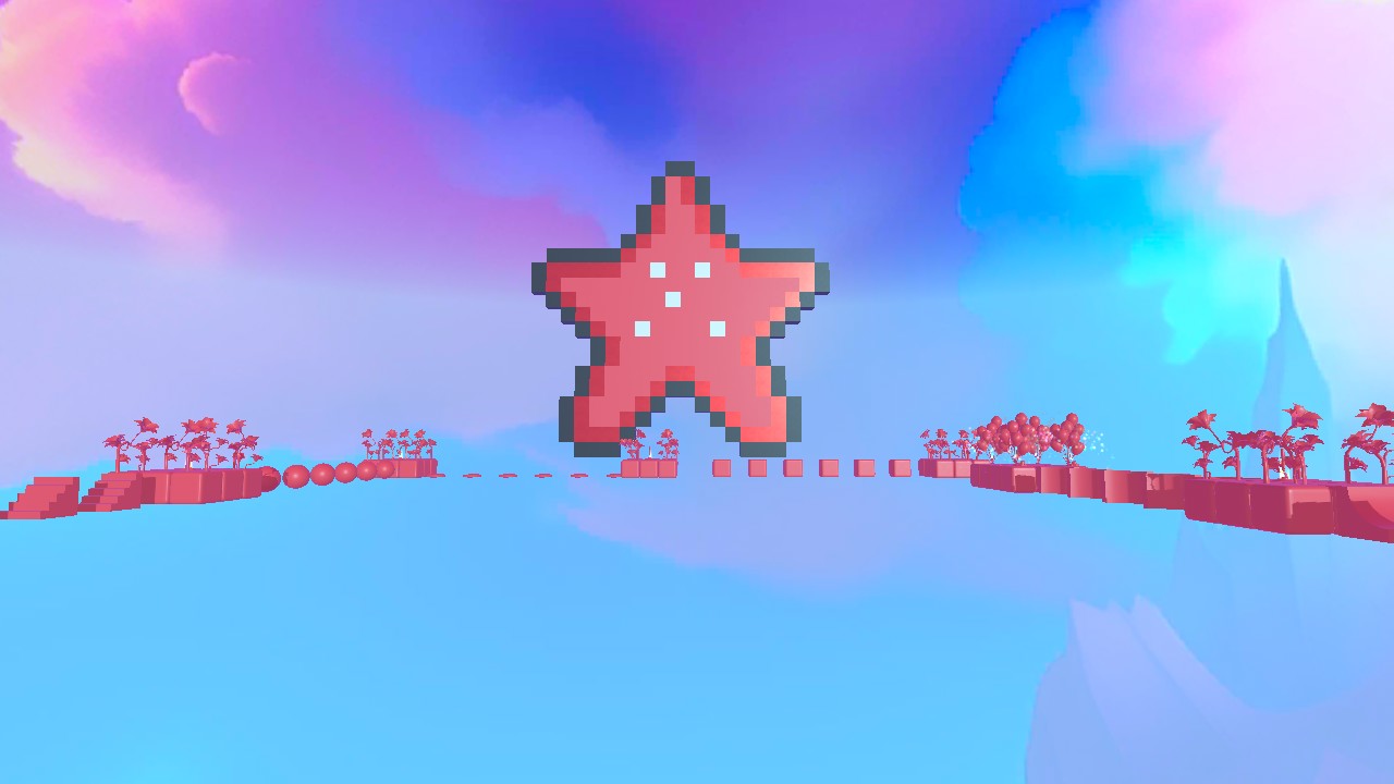 Red starfish Obby🪸