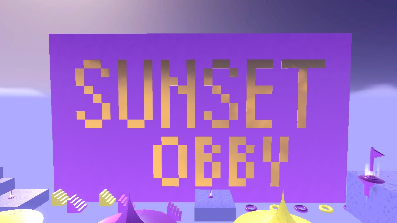 🌇🌼Sunset Obby🪻🌆