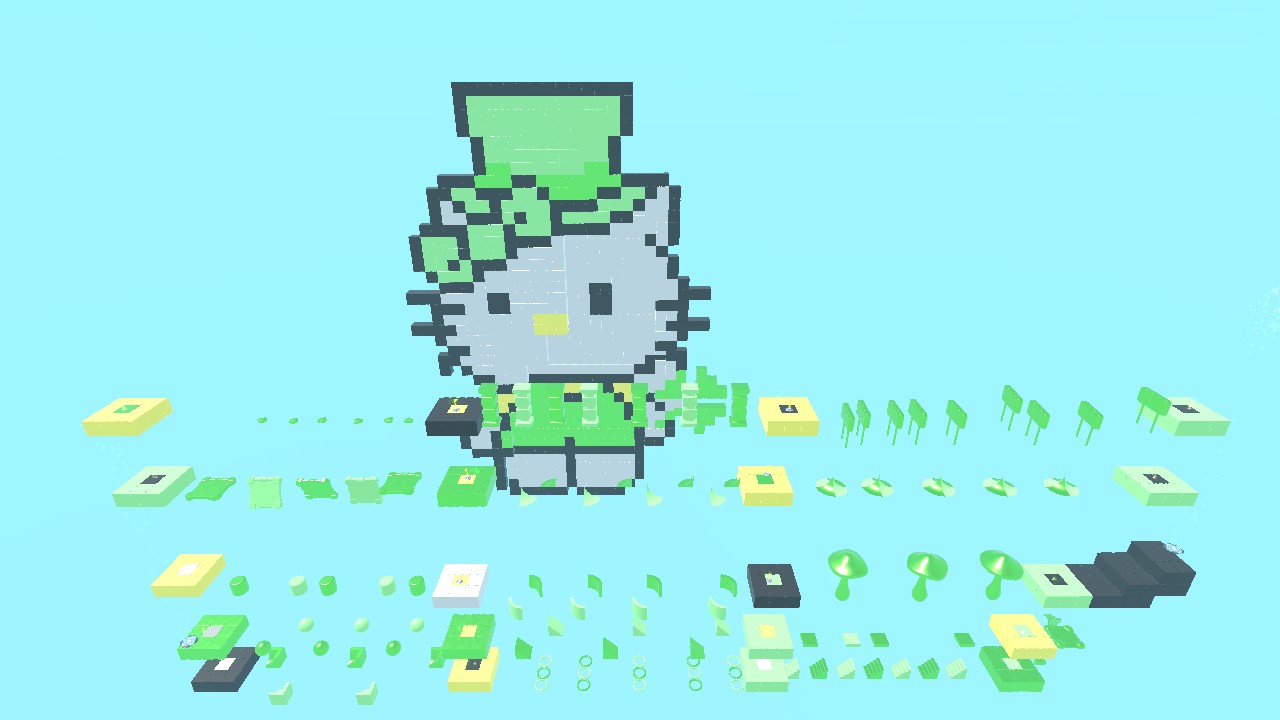 St. Patrick’s Day hello Kitty 🐱