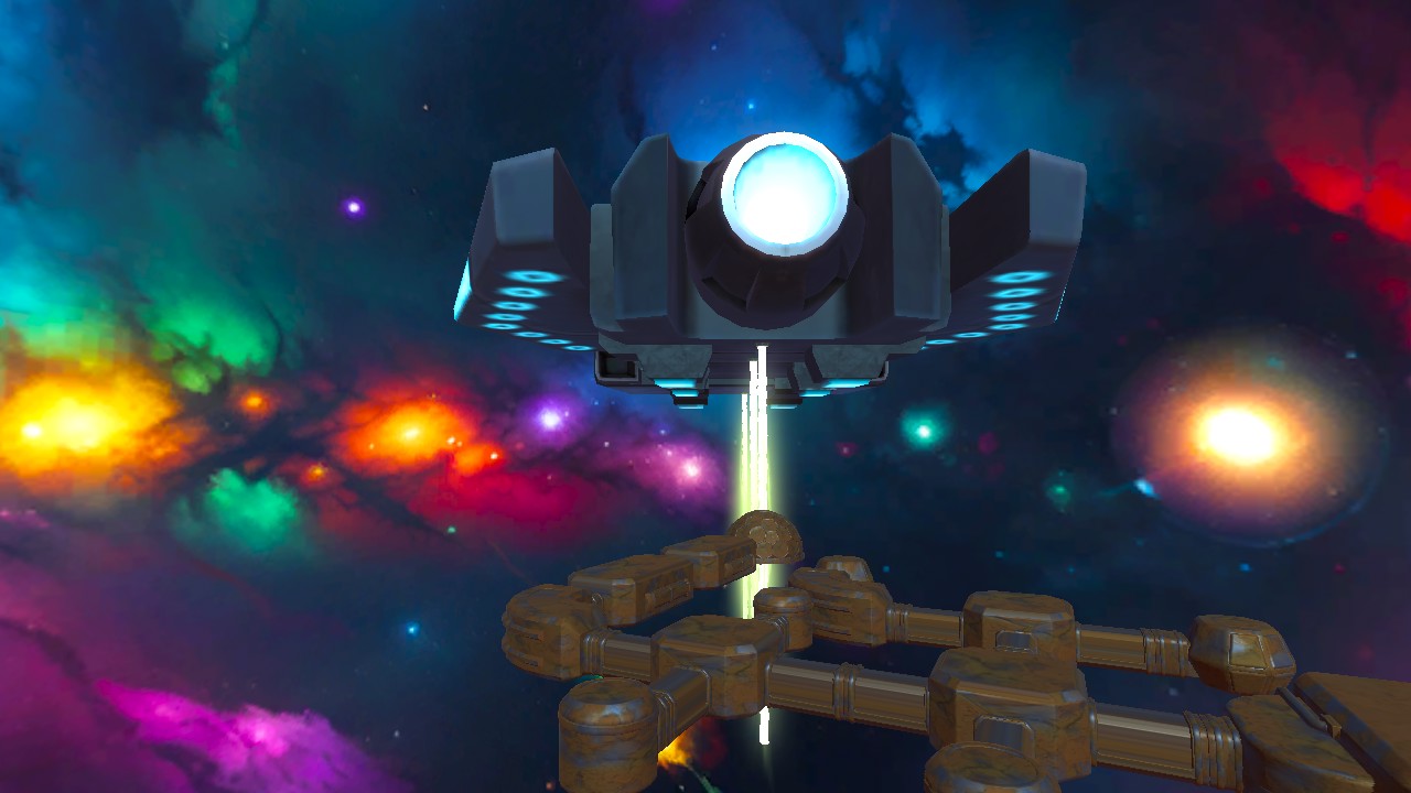 Invaded space station