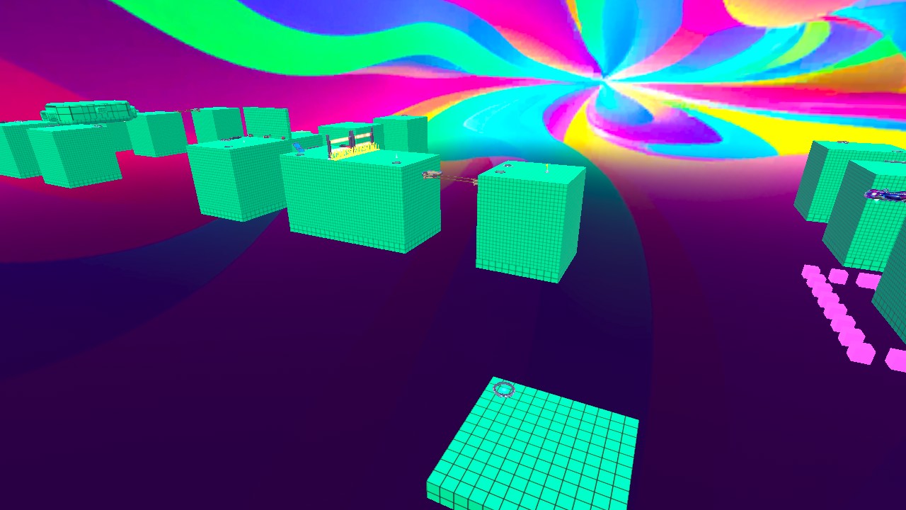 Green Grid Short Teamwork Obby (Microscopic World)