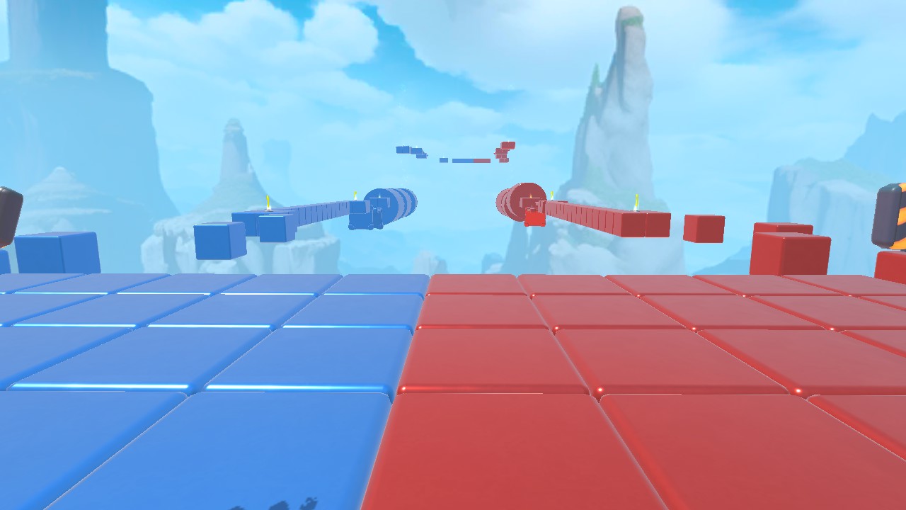 Crazy parkour: race a friend