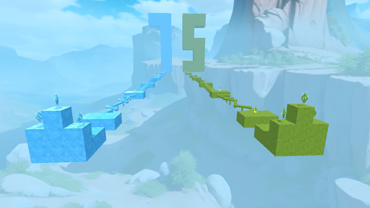 Grass vs ice 75 followers obby