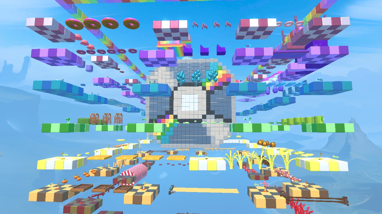 MEGA RAINBOW OBBY 👉🏻 [100 Keys]