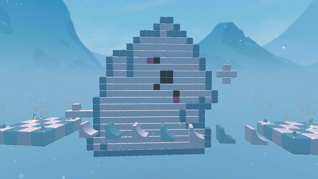 🤍Easy Polar Bear Obby🤍