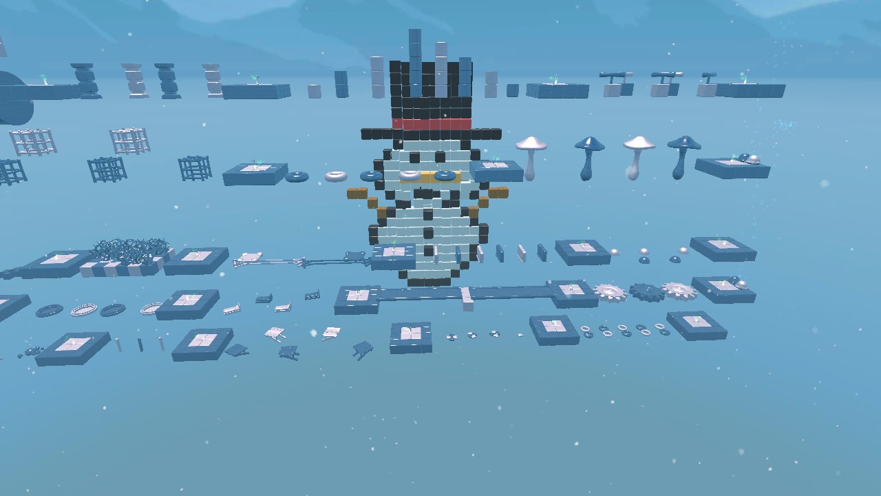 Mega Winter Obby