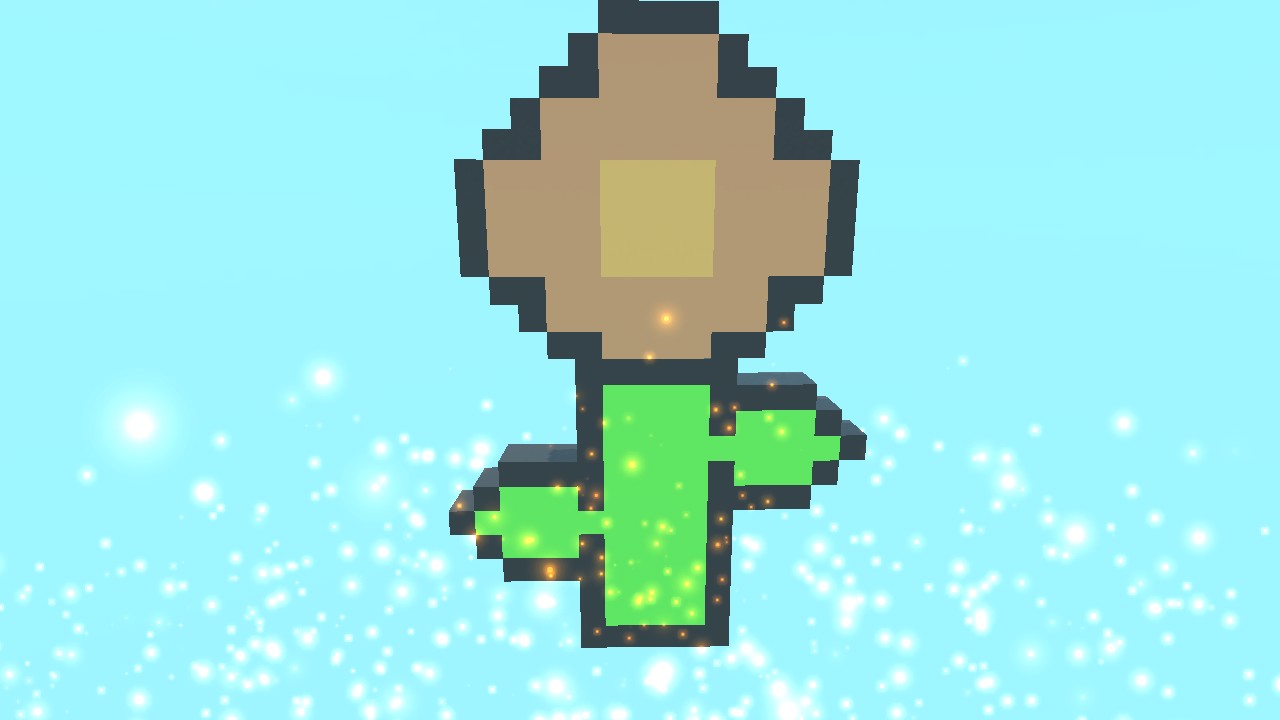 Gold flower obby