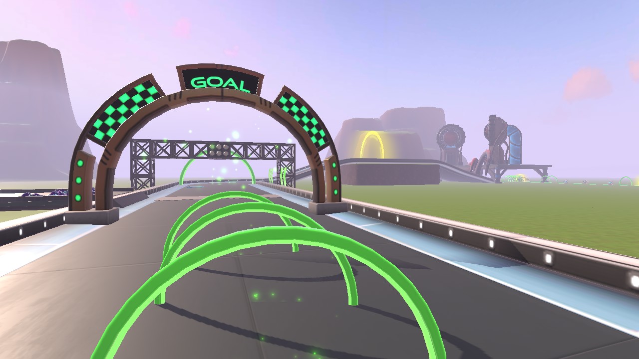 Alien Racing Game