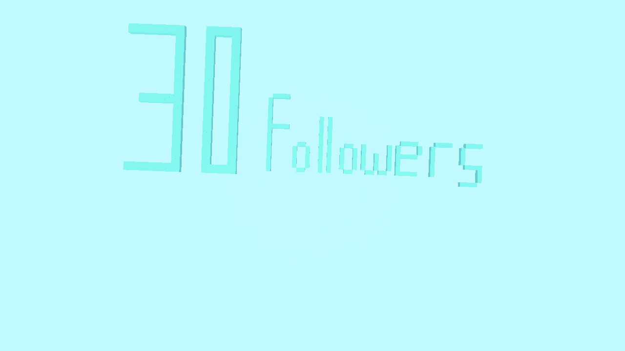 30 FOLLOWERS - relatively long pearl and turquoise obby