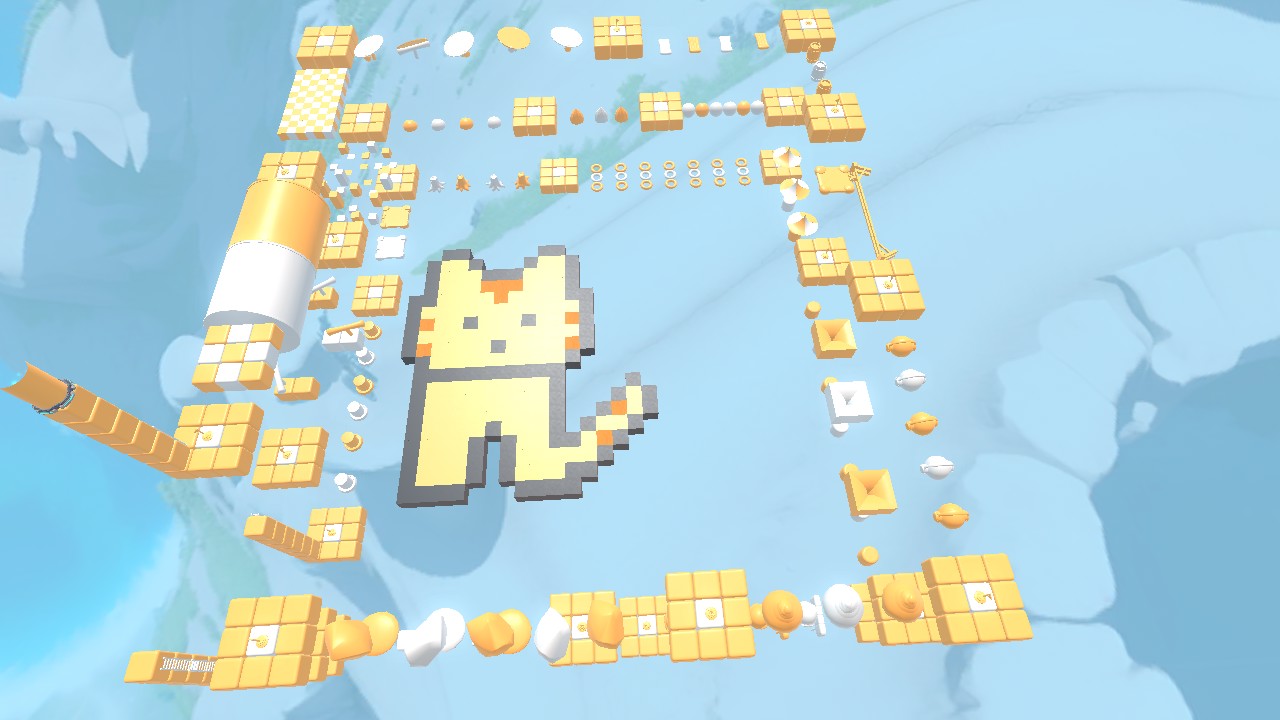 Orange and White Cat Obby