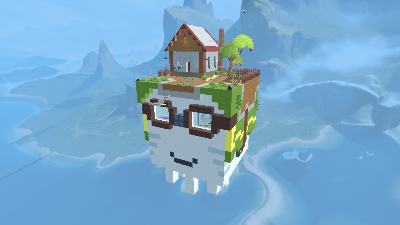 Minecraft happy ghast house